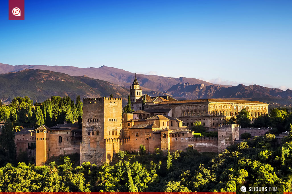 forteresse de l'Alhambra en Grenade