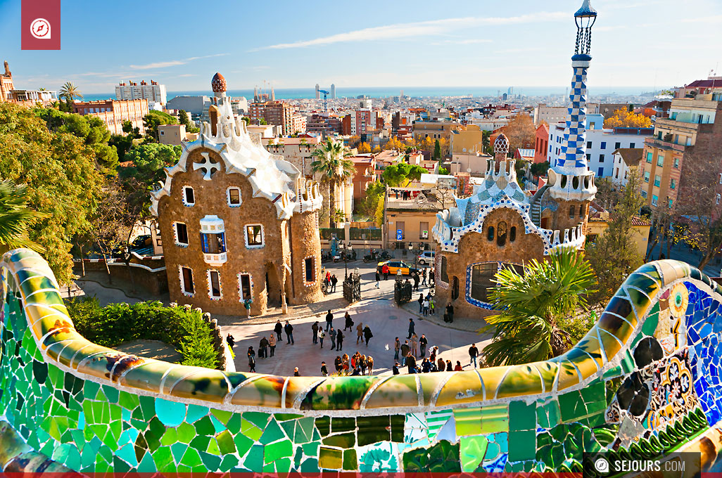 Parc Guell à Barcelone