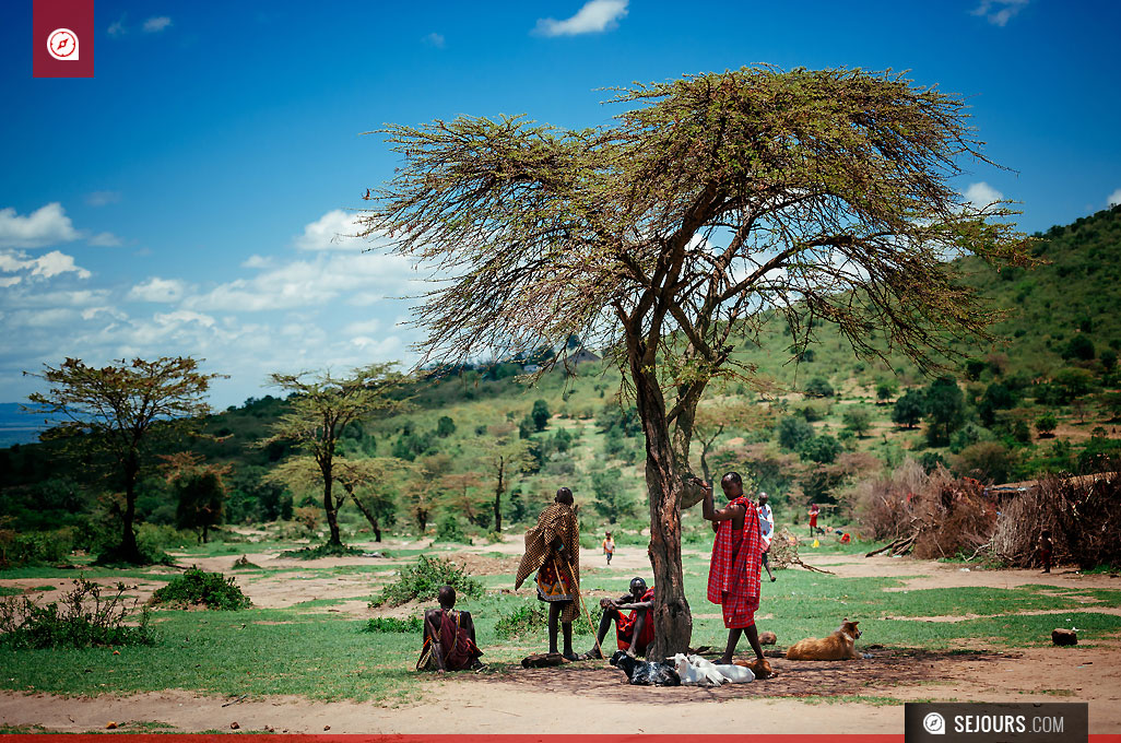 Gens de Masai Mara