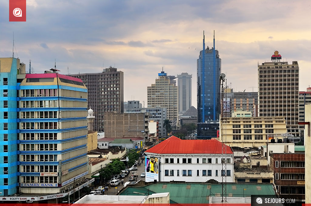Quartier des affaires à Nairobi