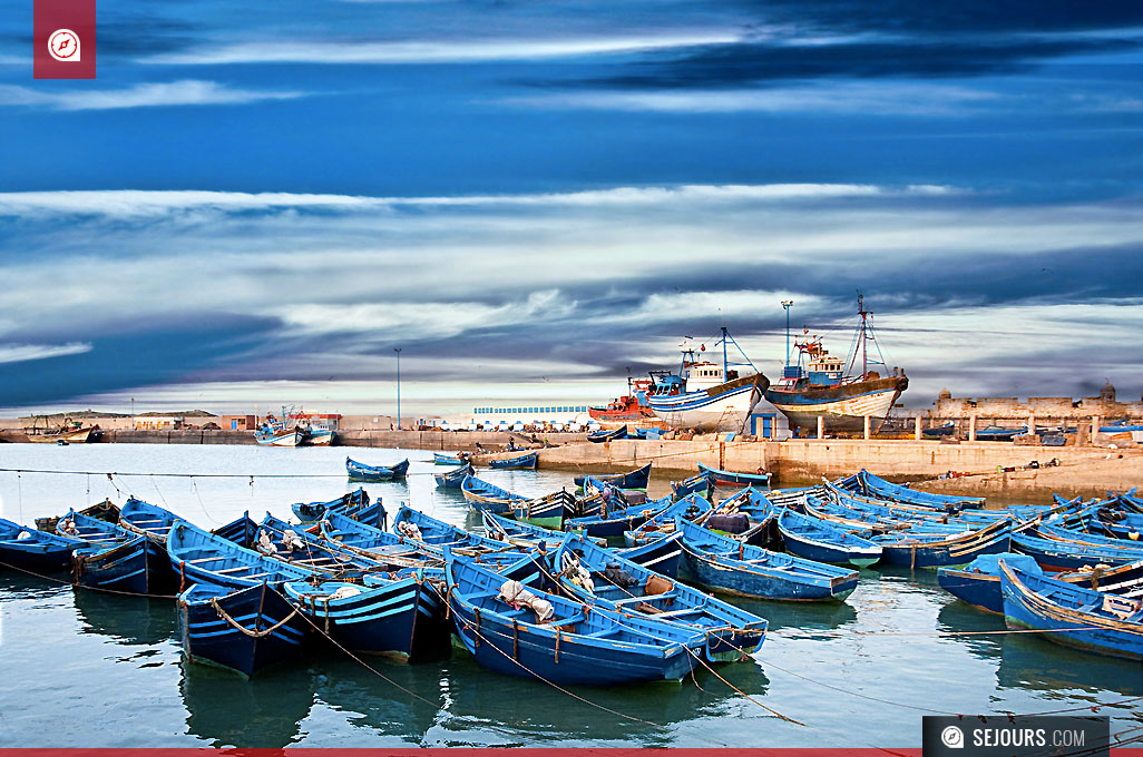 Bateaux de pêche à Essaouira - Maroc