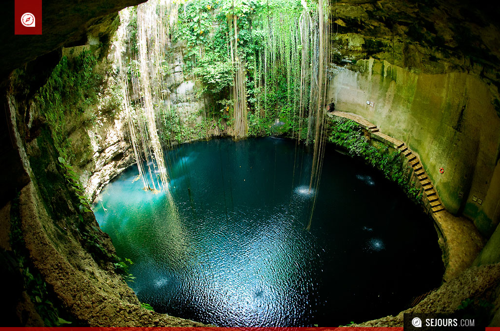 cénote Ik-Kil à Chichen Itza