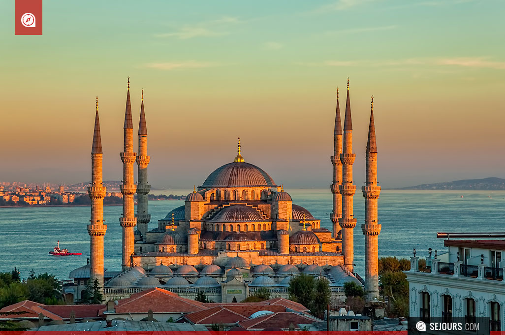 Mosquée de Sultanahmet à Istanbul