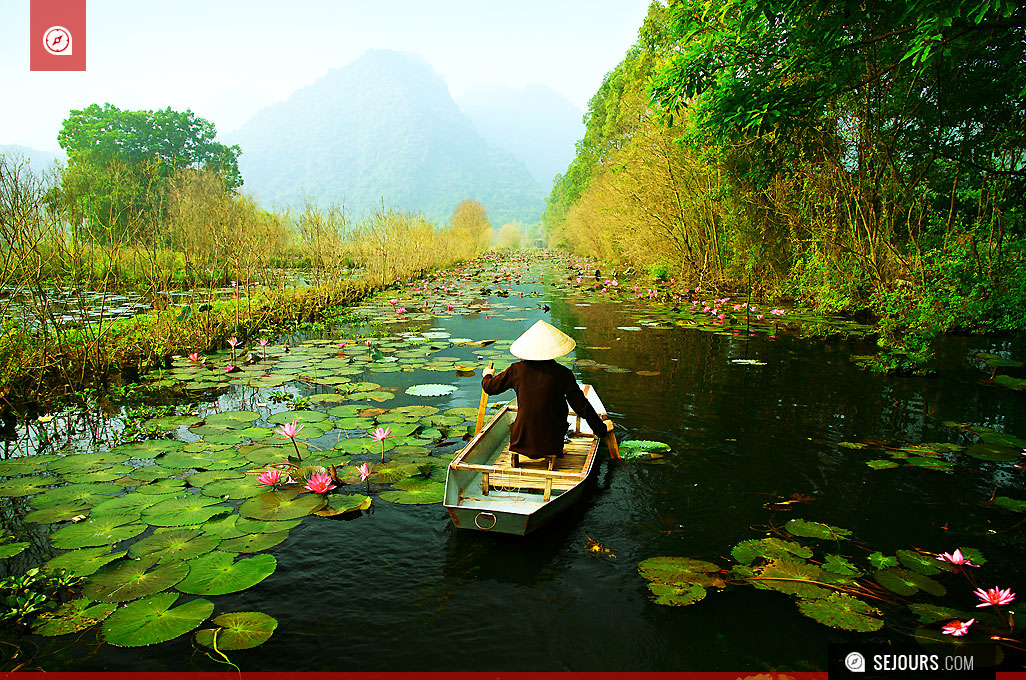 fleuve de Yen à Hanoi