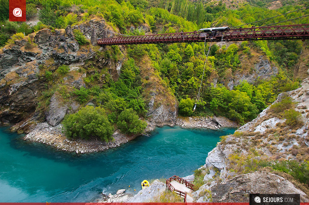 Pont de Kawarau près de Queenstown